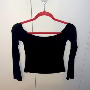 Basic black long sleeve